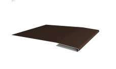 Планка начальная 0,5 Satin Matt RAL 8017 шоколад (3м)