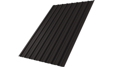 Профнастил С10A Grand Line 0,5 Velur X RR 32 темно-коричневый