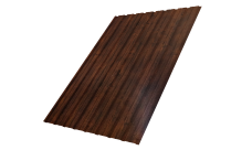 Профнастил С10B Grand Line 0,45 Print Premium Cherry Wood Dark FTC