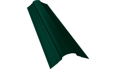 Планка конька фигурного 70х70 Grand Line 0,45 Drap RAL 6005 зеленый мох (2м)