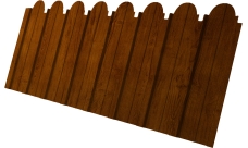 Профнастил C10A фигурный Grand Line 0,45 Print-Double Premium Golden Wood Intense F