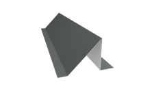 Планка снегозадержания 0,45 PE с пленкой RAL 7005 мышино-серый (2м)