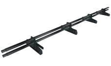 Снегозадержатель трубчатый под фальц Premium 45х25 RAL 7016 (3м)ОЦ