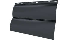 Блок-хаус новый Grand Line 0,5 Velur X с пленкой RAL 7024 мокрый асфальт