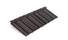 Лист композитной черепицы Metrotile MetroShake 2 сланцевый