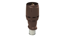 Выход вентиляционный Vilpe Flow 160/ИЗ/500 коричневый