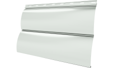 Блок-хаус новый Grand Line 0,45 Драп с пленкой RAL 9003 сигнальный белый