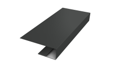 J-Профиль 12мм Grand Line 0,45 Drap ТХ RAL 7016 антрацитово-серый (3м)