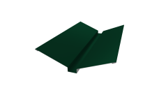 Планка ендовы верхней 115х30х115 Grand Line 0,45 Drap ТХ RAL 6005 зеленый мох (3м)