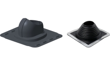 Элемент проходной Gervent Универсал для всех типов кровли серый графит