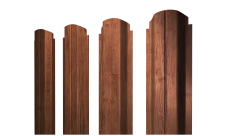 Штакетник П-образный A фигурный 0,45 Print Premium Rowan Fresh TwinColor