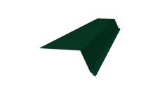 Планка капельник 100х55 Grand Line 0,5 Satin Matt RAL 6005 зеленый мох (2м)