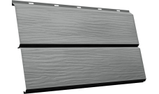 ЭкоБрус 3D Grand Line 0,45 ПЭ с пленкой RAL 9006 бело-алюминиевый