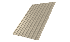 Профнастил С10A 0,45 Print Elite Milky Wood TwinColor