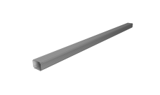 Труба гофрированная Vortex Lite 76х102х3000мм PE RAL 7004 сигнальный серый