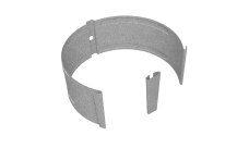 Крепление трубы круглой на кирпич Vortex Project 146мм Zn