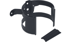 Кронштейн трубы на дерево GL PU Matt 90 мм RAL 7024 мокрый асфальт