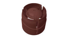 Колпак Krovent Hupcap 110 new красный