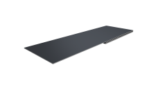 Планка финишная 48х25 0,5 PurPro Matt 275 RAL 7024 мокрый асфальт (3м)