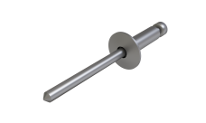 Заклёпка вытяжная Daxmer 4,0х8 (1000шт) алюм/нерж