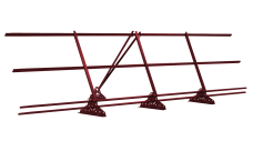 Ограждение кровельное со снегозадержателем Grand Line 0,9х3 RAL 3018