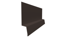 Планка начальная фальц 0,45 Drap TR RR 32 темно-коричневый (2м)