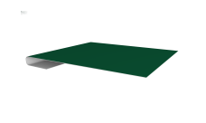 Планка завершающая 0,45 Drap RAL 6005 зеленый мох (2м)