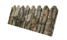 Профнастил C10B фигурный Grand Line 0,45 Print Elite Fine Stone TwinColor