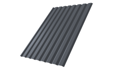 Профнастил С20A Grand Line 0,45 Drap ST lite RAL 7024 мокрый асфальт