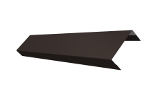 Ламель лицевая 50 забора жалюзи Texas Grand Line 0,5 Drap TX RR 32 темно-коричневый