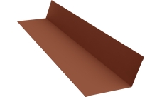 Планка примыкания 90х140 Grand Line 0,45 Drap ТХ RAL 8004 терракота (2м)