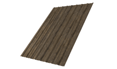 Профнастил С10A 0,45 Print Elite Nordic Wood TwinColor