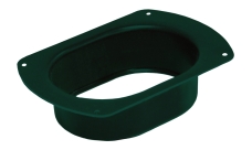 Воронка врезная Vortex 127мм RAL 6005