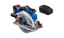 Пила циркулярная аккумуляторная Зубр Профессионал бесщеточная, 20В, 1АКБ (4Ач), в кейсе (CPB-190-41)