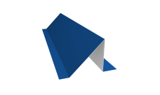 Планка снегозадержания 0,45 PE с пленкой RAL 5005 сигнальный синий (2м)