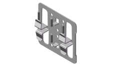 Пластина кляммерная AR П70х10х1,2(р) ОЦ