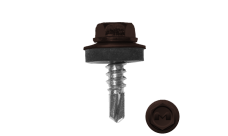 Саморез по металлу Daxmer 5,5х19 (250шт) сверло №3 RAL 8017