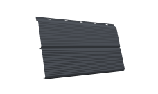 ЭкоБрус Гофр Grand Line 0,5 Сатин RAL 7024 мокрый асфальт