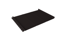 Кликфальц Line Grand Line 0,5 PurPro матовый с пленкой на замках RAL 9005 черный