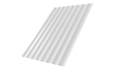 Профнастил С20B Grand Line 0,45 Drap TX RAL 9003 сигнальный белый