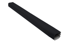 Труба прямоугольная Vortex Matt 3м RAL 7024