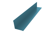 Угол внутренний 70х70 0,45 Drap TX RAL 5024 пастельно-синий (3м)