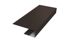 J-Профиль 12мм Grand Line 0,45 Drap TX RR 32 темно-коричневый (2м)