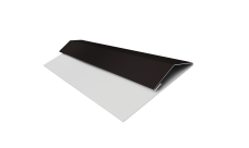 Планка стартово-финишная Экобрус, Экобрус new Grand Line 0,5 PurPro Matt 275 RAL 9005 черный (3м)