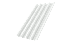 Профнастил Н60R v01 Grand Line 0,5 Satin RAL 9003 сигнальный белый