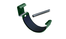 Соединитель желоба GL PU 125 мм RAL 6005 зеленый мох