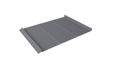 Кликфальц Line Grand Line 0,45 Drap TX с пленкой на замках RAL 7004 сигнальный серый