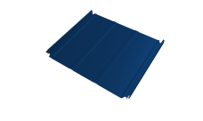 Кликфальц Double Pro Line Grand Line 0,5 Satin с пленкой на замках RAL 5005 сигнальный синий