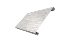 Ламель лицевая 200 забора жалюзи Texas 0,45 Print Elite Snow Wood TwinColor