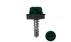 Саморез по металлу Daxmer 5,5х19 (250шт) сверло №3 RAL 6005